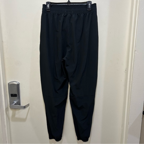 Abercrombie & Fitch Black Elastic Waistband Joggers Size Medium - Picture 4 of 11
